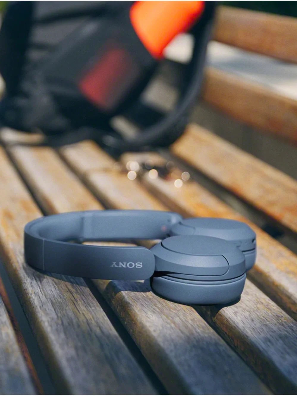 Sony On-Ear Headphones in Slate Blue